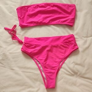 Vibrant Pink Bikini Set